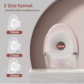 Breast Container for Nursing - Handsfree - Comes with 2 Pumps