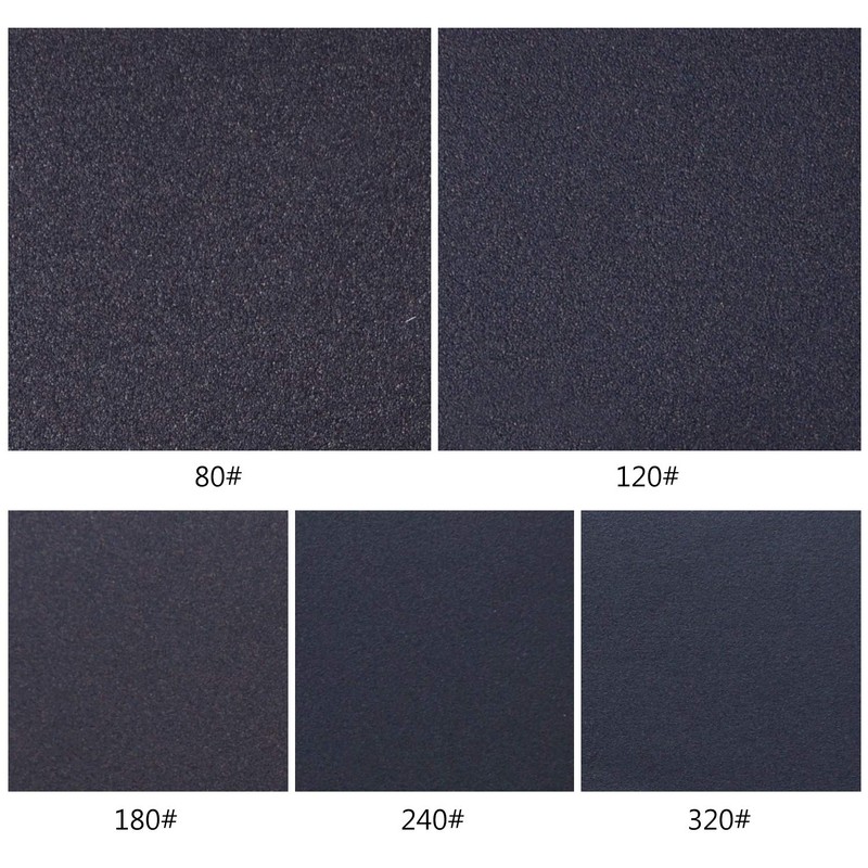 1/4 Sheet Sandpaper 80 Grit Hook & Loop or Clip