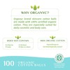 Organyc 100% Organic Cotton Balls for Sensitive Skin, 100 Count
