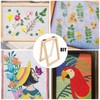 LUTER 5 Pieces Wooden Paper Making Frames and Mesh for
