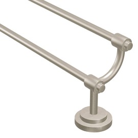 Moen DN0722BN Iso 24-Inch Double Towel Bar, Brushed Nickel