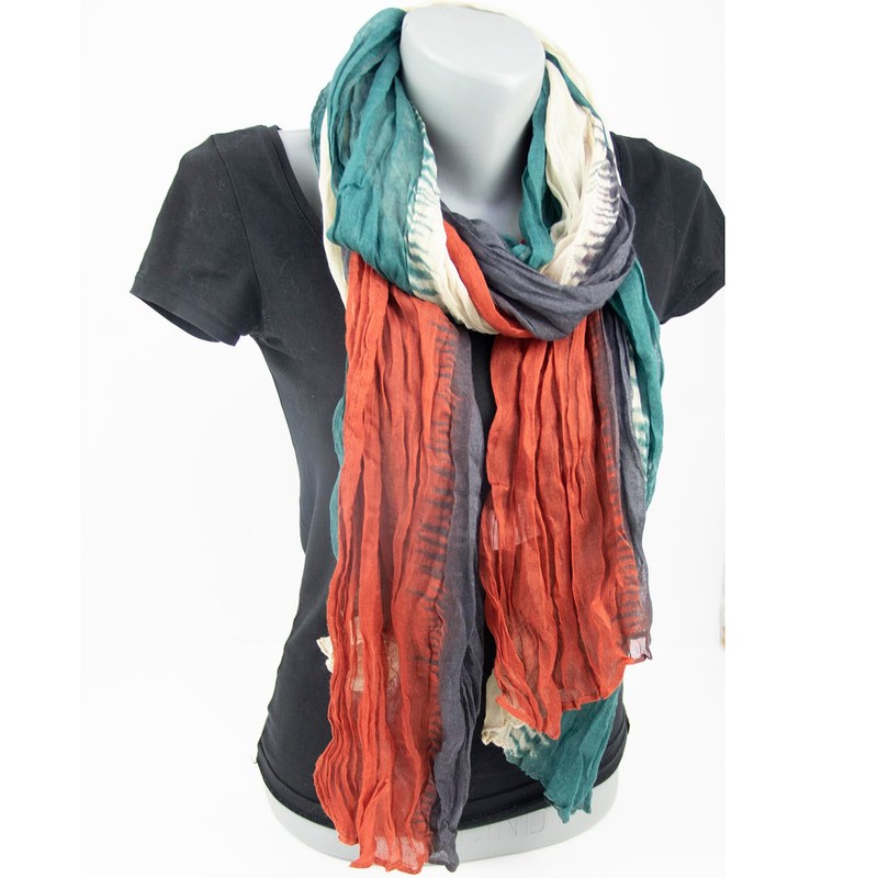 Gloop Women's Scarf Light Long Scarf with Colour Gradient Various