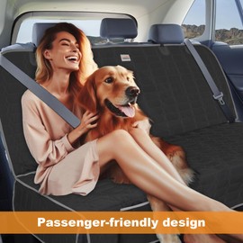 Reliadura Bench Seat Covers for SUV, Nonslip Back Seat Cover for Dog,Waterproof Dog Seat Cover for SUV RAV4