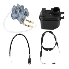 Carburetor Kit With Air Filter - Carburetor Kit With Air Filter - For Y Zinger Pw 50 Pw50 Carburetor Carb Air Filter Box Throttle Cable Choke Cable Pw50 Parts Pw50 Carb Pw 50 Kickstarter Y