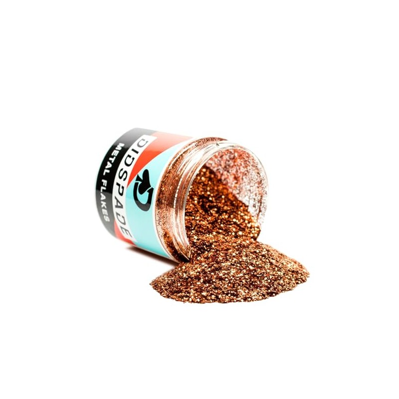 6oz Penny Chopper 0.015" Medium Copper Metal Flake Solvent Resisitant