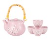Japanese Plum Blossom Design Tea Set 27 fl oz Teapot