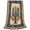 FAMEMBERPERS Menorah 9 Branch Candle Holder Jewish Blankets Hanukkah Blanket