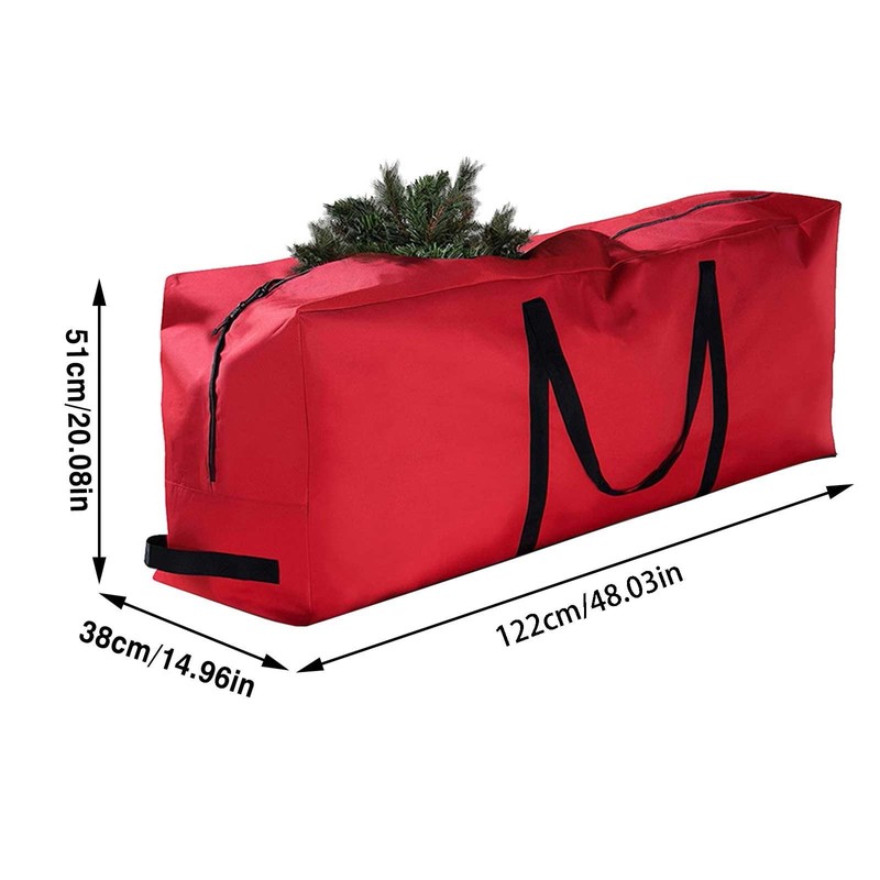 Christmas Tree Storage Bag, Tall Christmas Trees, Durable, Reinforced Carry