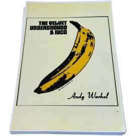 Velvet underground and Nico, Andy Warhol Poster 11 x 17