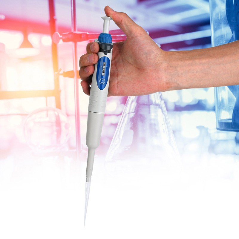 A1000 Micro Transfer Pipette Manual Adjustable Single Channel Pipette Pipet