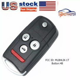 KeyMaster Keyless Smart Remote Key FOB for Honda Accord Coupe 2008 2009 2010 2011 2012 4B