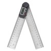 Digital Angle Ruler 200mm 360 Degree Lockable LCD Clear Display