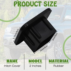 UUCBTAH Trailer Hitch Cover Red Smoke Rose Tow Hitch Cove Universal 2" Heavy Duty Trailer Hitch Tube Rubber Covers,Square Hitch Cover Plug Cap for Trucks SUV Cars