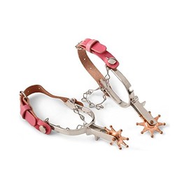 M & F Western Girls' Little Outlaw Toy Spurs Pink One Size