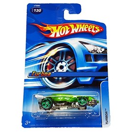 #2006-130 Turboa Green Collectible Collector Car Mattel Hot Wheels 1:64 Scale