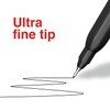 STAPLES Duramark Permanent Markers - Ultra Fine Point, Black, Pack