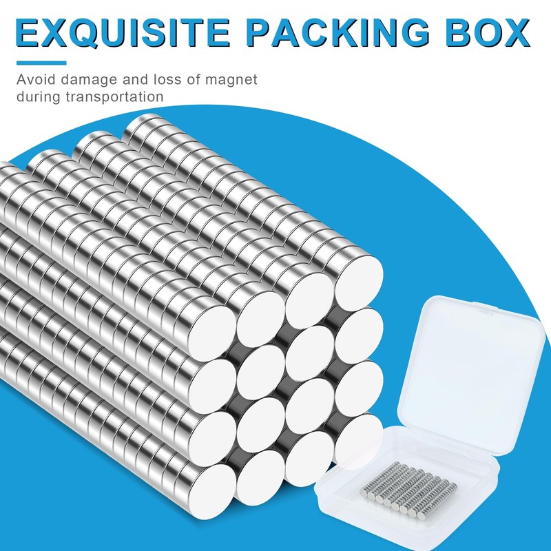240 Pack Small Magnets,5x2mm Refrigerator Magnets Rare Earth Magnets Neodymium