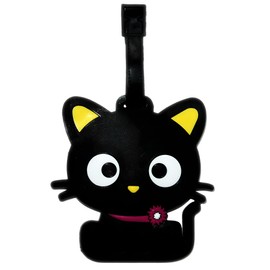 ANINIUCN Cute Black Cat Silicone Luggage Tag – Fun ID Tag for Suitcases, Backpacks, and Travel Bags – Ideal for Teens and Adults
