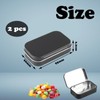 LPMXYW 2 PCS Rectangular Small Tin Boxes With Lid -