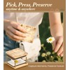 Wakhow Micro Flower Press Kit – 2.5" x 2.5" Mini
