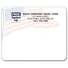 5Forms 12779 American Flag Mailing Labels Laser Flag Background 4 x 3 1/3" Qty 600