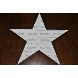 ROCKSTAR You get "FOUR" NEW 7" ROCKSTAR ENERGY STAR STICKER/DECAL for only $5/1.25 ea.