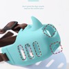 Silicone Pet Muzzle, Soft Breathable Mouth Cover for Small Medium