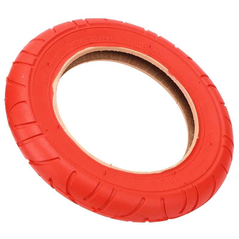 10x2 Red Inflatable Outer Tyre Rubber Tire Replace for Xiaomi