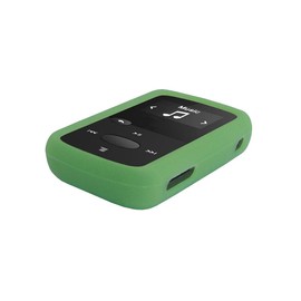 Fastsun Soft Silicone Rubber Gel Bumper Skin Cover Case Compatible with Sandisk Sansa Clip Jam (SDMX26) (Lawn Green)