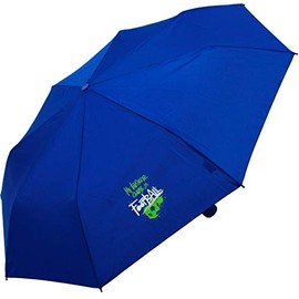 Children's Umbrella Boys Mini Pocket Umbrella Light Kids Blue, Favorite Football, Pocket umbrella hand opener