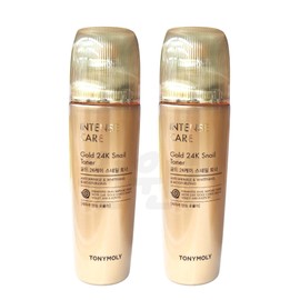 Intense Care Gold 24K Snail Toner 140ml 2pcs / 인텐스 케어 골드 24케이 스네일 토너 140ml 2개