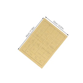 Operitacx 120pcs Calligraphy Paper Sheets Chinese Calligraphy Writing Practice Paper for Beginners Handwriting Learning Standard Strokes and Writing Skills