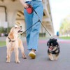 BINGPET Dual Retractable Dog Leash with Light, 360° Tangle-Free Double