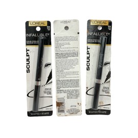 L'Oréal L'oreal Infallible Liquid Eyeliner Sculpt (904) Lot of 3 x (0.056oz / 1.6g) New