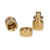 3 Way Coupling Water Garden Hose Male Fitting Joiner Adaptor