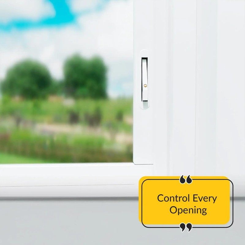 Brixwell 50-2000w Single Action Window Opening Control Devices White Finish