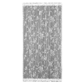 Heritage Lace English Ivy 48-Inch Wide by 63-Inch Drop Door Panel, White