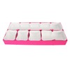 Watch Parts Storage Box 5 Compartments Portable Dustproof Multipurpose Watch