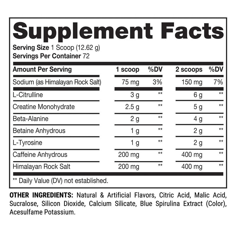 Optimum Nutrition Mr. Hyde Signature Pre-Workout Blue Razz with Creatine,