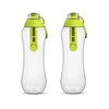 PearlCo - Two Soft Water Bottles with Filter 0.5 Litres