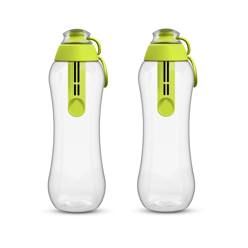 PearlCo - Two Soft Water Bottles with Filter 0.5 Litres