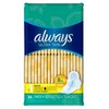 Always Pads Ultra Thin Size 1-36 Count Regular (6 Pack)