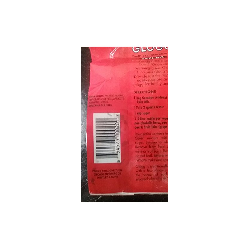 Grandpa Lundquist Glogg Spice Mix - Bundle of 2 Bags