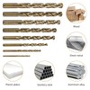 CaRoller Cobalt Drill Bit Set 29-Piece M35 Cobalt Steel Metal