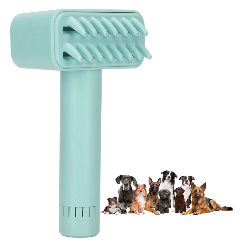 Electric Pet Grooming Brush USB Wireless Charging 3 Speeds Adjustable