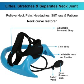 Ecogun Posture Neck Exercising Cervical Spine Hydrator Pump, Relief for Stiffness, R