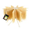 Cambom Collapsible Pasta Drying Rack - Spaghetti Noodle Drying Rack