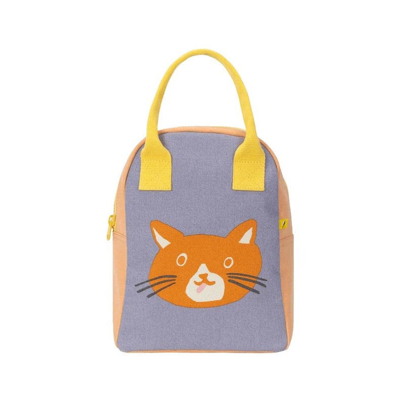 Fluf Zipper Lunch Bag (Various Designs), Sloth