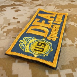 LEGEEON US DEA Special Agent Federal Sew/Iron on Patch Drug Enforcement Marshal Dept