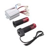 Brushed DC Motor Speed Controller 24V 350W With Throttle Grip